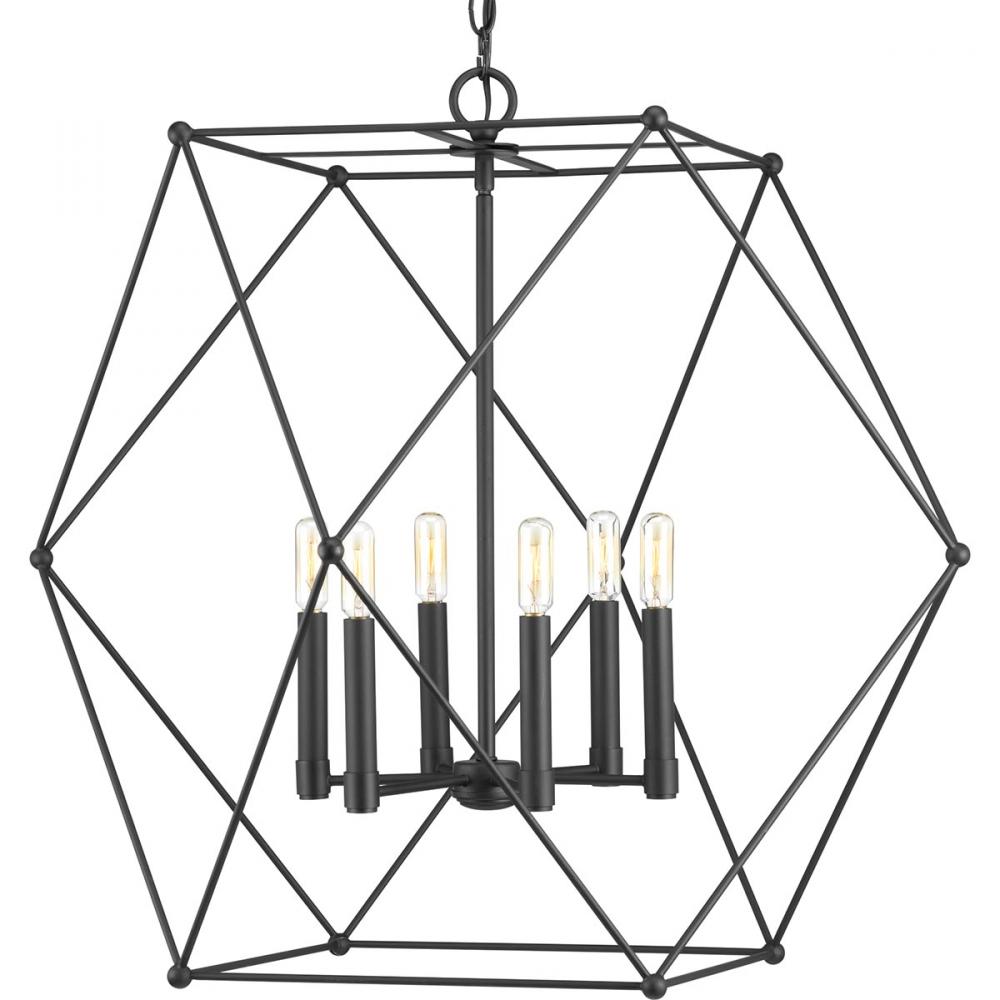 4-60W CAND PENDANT