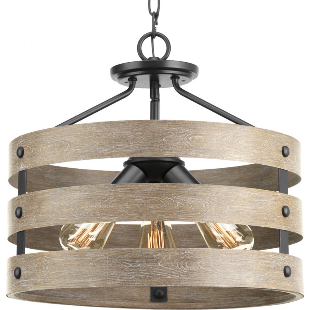 3-75W MED SEMI-FLUSH CONV