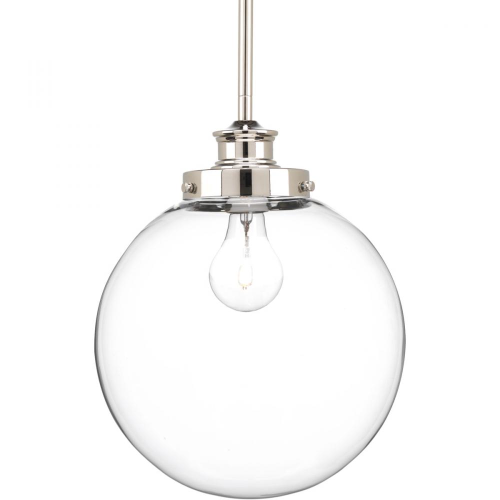 1-100W MED PENDANT