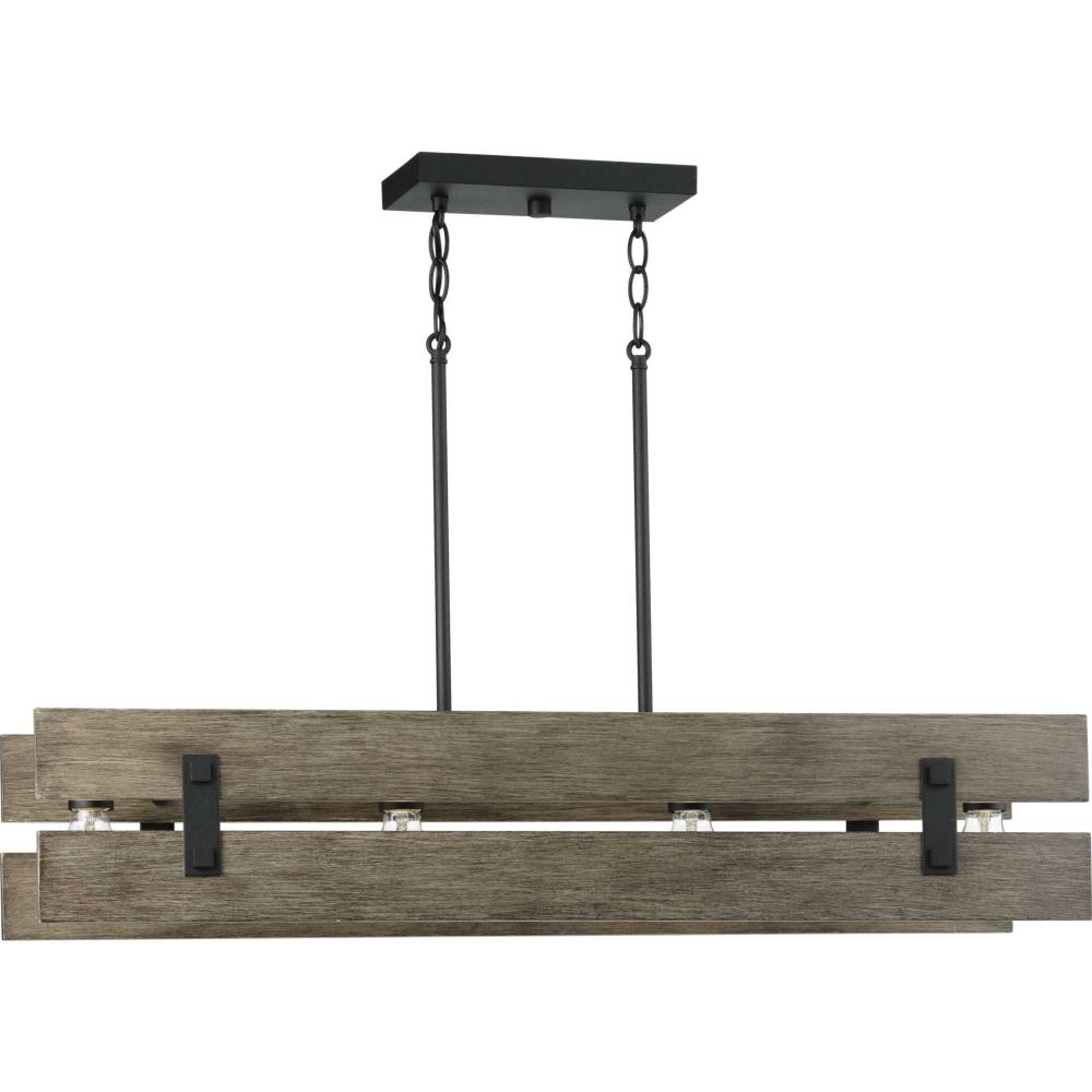 4-60W MED CHANDELIER