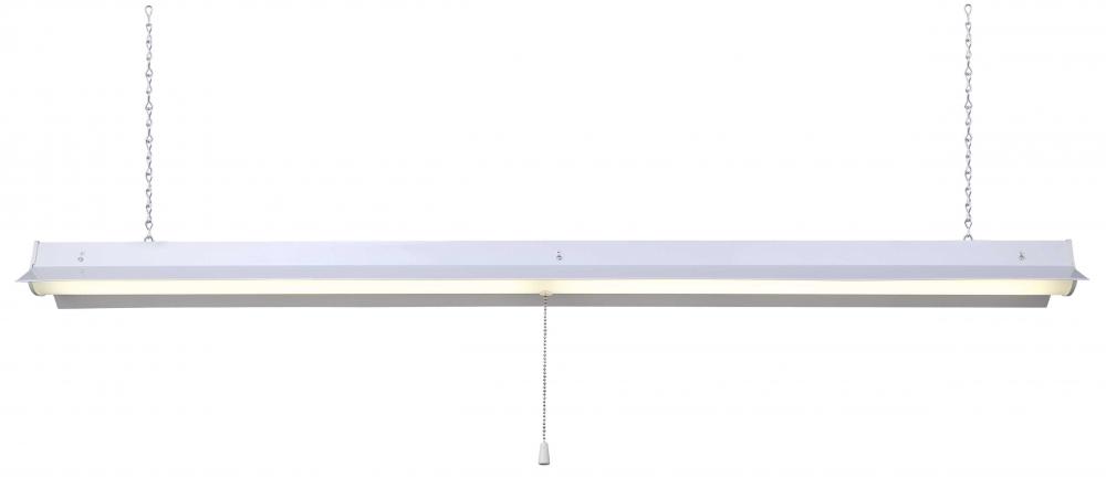 LED Shoplight Utility, LS14A39, Acrylic, 40W LED (Integrated), 3450 Lumens, 4000K Color Temperature